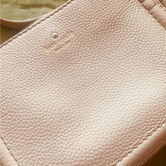 Kate Spade Purse Leather Light Beige ..Looks new REAL KATE SPADE Purse - Picture 9 of 10